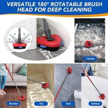 Spin Mop Scrub Brush O Cedar RinseClean 2 System U2013 O Ceda Scrub Brush Attachment 2 PC, Oceda Scrubber Mop Bathroom, Kitchen, Tile And Floor Cleaning - 2 - 查看 4