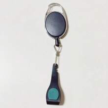 Topline Tackle 1pc Multi-Functional Stainless Steel Fishing Scissors, Fishing Line Cutter, Orange/ Color, With Retractable Clip