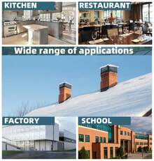 Chimney Cap,Chimney Cover,Outside Roof Rain Cap,Fireplace Chimney Cap,Stainless Steel Fireplace Exhaust Cap For Vent,Easy Installation,Adjustable Bottom To Fit Existing Clay Flue Tile Sizes - 9*9" - Ver 6