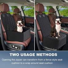 Multi-Functional Pet Car Seat Cover, Suitable For Dogs And Cats, Scratch And Dirt Resistant, Perfect For Pet Travel