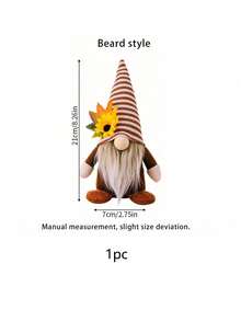 2款秋季小矮人家居装饰，感恩节小矮人，斯堪的纳维亚农舍风格手工毛绒摆件，秋季多层托盘装饰，小矮人节，家居装饰，餐桌装饰，感恩节，万圣节，圣诞节装饰品，秋季装饰，圣诞节装饰，家居圣诞礼物，圣诞装饰