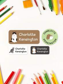 Custom Daycare Labels | Labels | School Supply Stickers | Waterproof Labels | Personalized Name Labels Back To School, Custom Name Labels, Waterproof Name Sticker Label Vinyl, Name Tags School Labels, Daycare Labels, Camp Labels