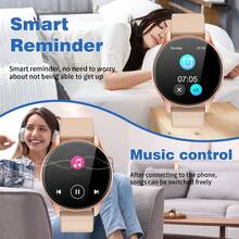 Smart Watch, Wireless Calling /Dial, Multi -Sport Mode, Calling Reminder And Rejection, SMS Reminder, Custom Wallpaper,For IPhone/Andriod