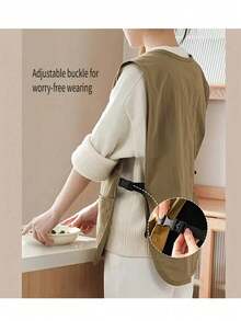 1 pezzo Grembiule regolabile - in poliestere, grembiule per parrucchieri, grembiule da lavaggio per parrucchieri, grembiule da cucina con tasche multiple, adatto per parrucchieri, cucina, manicure e uso in cucina, essenziale per il ritorno a scuola, viaggi e vacanze, accessori da donna, spazzola per capelli lisci, accessori da barbiere, asciugacapelli, capelli, barbiere, strumenti per capelli, prodotti per capelli, elementi essenziali da viaggio, elementi essenziali da viaggio, acconciatura, parrucchiere, capelli, viaggio, prodotti per capelli, strumenti per capelli, roba per capelli, barbiere, accessori da barbiere, barberia, attrezzatura per parrucchieri