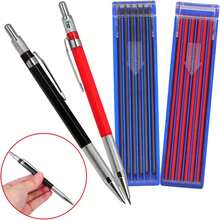 COHEALI Lápiz Mecánico Profesional Para Carpintería Y Dibujo De Ingeniería 2.0 Mm Con Recargas Rojas Y Negras Para Marcado Preciso En Madera Metal Y Plástico - 1 - Ver 8