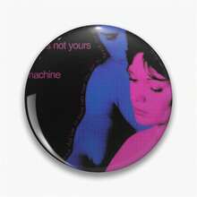 44mm / 1.7英寸鈕釦胸針DIY按扣工藝品 - 黑色 - 查看 6