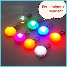 4-Color LED Dog Collar Pendant, Luminous Leash Accessory, Bright Necklace, Glow-In-The-Dark Collar For Pet Safety & Decoration At Night