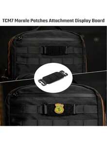 MOLLE Hook And Loop Patch Strips, Customizable Morale Patch Backing Plate For Armband