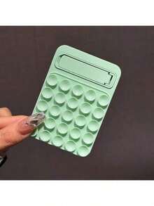 Soporte de silicona para teléfono con agarre adhesivo, soporte de teléfono con ventosa de silicona de doble cara, accesorios de teléfono de manos libres con agarre fuerte para selfie y video compatible con iPhone, teléfonos Android, regalo para cumpleaños, familia, amigos