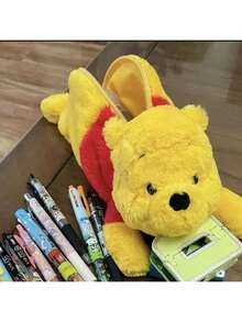 Winnie Puuh Poop Biene Stifteetui Süßer Winnie Puuh Stiftebox Schüler Großer Kapazität Stifteetui Geschenk. Merchandise. Perfekte Dekoration. Perfektes Geschenk, die perfekte Wahl für Heim- und Raumdekoration, Sofa-Dekoration, Party-Dekoration, Geburtstagsgeschenke und verschiedene Festgeschenke, modisch. Modeartikel.