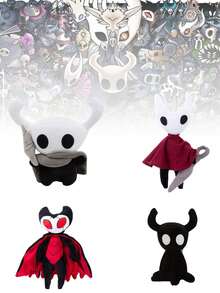 Đồ chơi nhồi bông Hollow Knight Hình búp bê ma Hollow Knight Thú nhồi bông Trang trí Quà tặng sáng tạo cho trẻ em Tiệc sinh nhật Trang trí phòng bé gái Bộ sưu tập trò chơi - Nhiều màu - Xem 1