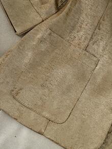 Women's Elegant Professional Work Blazer - Gold - View 5