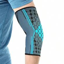 1Pc-Elbow Compression Sleeve- Elbow Brace Compression Support - Elbow Sleeve For Tennis, Basketball, Gym, Workout & Weightlifting Arm Wrap - For Men & Women - Multicolor - View 15