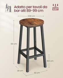 Kitchen Chairs - Maroon - View 5