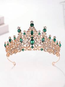 1 chiếc băng đô vương miện công chúa đính đá sang trọng cho bé gái - Nhiều màu - Xem 2