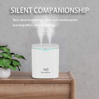 1 件装精油香薰喷雾加湿器，配备变色夜灯，冷雾功能，清新净化您的房间，营造舒缓氛围，家居、卧室、客厅装饰，卧室加湿器 | 现代美学 | 彩色扩散器，精油扩散器