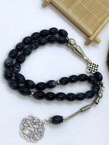 Luxury Muslim Prayer Beads With Chinese Knot Pendant - 33 Pieces - View 4