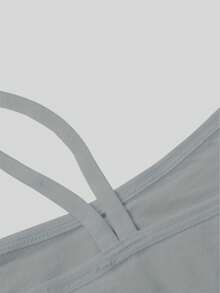 5件装女童纯色简约舒适透气吊带背心文胸，无缝柔软，适合学生日常穿着内衣