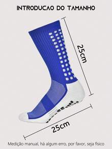 Men's Professional Soccer Socks Kit, Non-Slip, High-Top, Breathable, Sweat-Absorbing Technology, For Training And Competition - màu đen - Xem 3