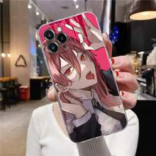 ,  iPhone-Hülle,  Power Makima Anime Klare Hülle für iPhone 16 15 14 13 12 11 Pro Max Mini Xs XR X 7 8 Plus Weiche Silikonhülle - PTTM-CLS 01 - Übersicht 7
