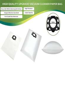 1/2/5/10pcs Karcher Wd4 Vacuum Cleaner Dust Bags Filter Bags Sweeper Accessories,Tool Accessories,Vacuum Cleaner Dust Bags Compatible With Karcher Karcher Wd4 Vacuum Cleaner Dust Bags Filter Bags - Anti-Tear, Tool Accessories.