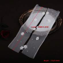 1 双新娘蕾丝串珠花卉长手套，复古婚纱配饰，情人节配饰 - 米色 - 查看 7