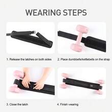 Weight Belt Dumbbell Weight Belt Adjustable Weight Training Hip Thrust Weight Belt Gym Glute Bridge Belt