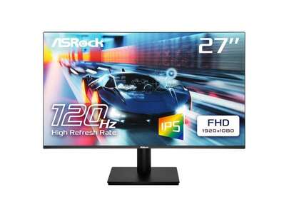 ASRock Phantom Gaming 27" 120 Hz IPS FHD Gaming Monitor SRGB 99% CL27FFA CL27FFA