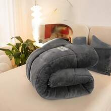 1pc Thick & Soft Comforter, Suitable For All Seasons, Warm And Comfortable For Student Dorms, Hotels, Bedrooms