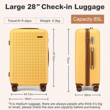 Suitcases - Màu vàng - Xem 11