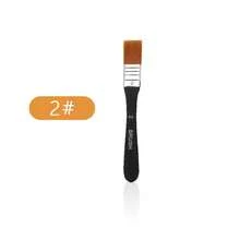 Flat Paint Brushes, Art Brushes/Soft Painting Brushes For Acrylic Oil Painting, Wide Plastic Handle Brushes, Divided Craft Brushes, Nylon Bristle Artist Brushes, Non-Shedding, Suitable For Walls, Furniture DIY, Flat Head Brushes, Professional Painting Tools, Tools, Gifts, Murals, Painting (Random Style Shipped) - Multicolor - View 7