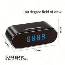 1080P WiFi Security Camera With Night Vision, Motion Detection, And Video Surveillance - Home Wireless Nanny Camera - USB Charging, With Battery, Home Security Camera, Application Control Camera, Portable Camera, Wireless Security Camera - màu đen - Xem 4