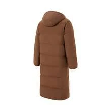 Adidas 阿迪達斯羽絨衣男女同款中性裝冬季新款長連帽羽絨服 - 棕色 - 查看 2