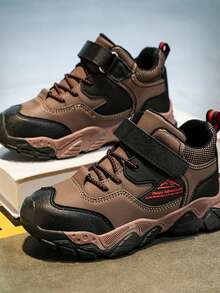 2025 New Thickened Thermal Lined Sports Hiking Shoes - Brown - View 3