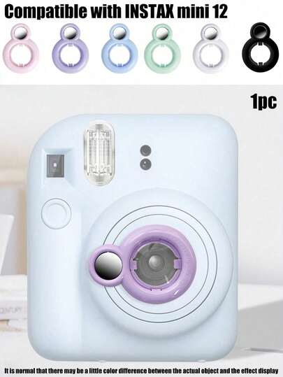 1 pieza Espejo selfie compatible para cámara instantánea Mini12/Mini41, lente de fotografía de primer plano