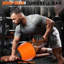GIKPAL 66lb 6-In-1 Adjustable Dumbbells Set Free Weight Set With Connector Used As Barbell, Kettlebells, Push Up Stand, Fitness Exercises For Home Gym Suitable Men/Women - 66lb - View 4