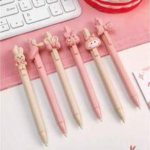 1 szt./5 szt./10 szt./zestaw losowo kolorowych elastycznych artykułów piśmienniczych, urocze, giętkie, kolorowe długopisy z gestami dłoni, artykuły dla studentów