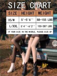 Solid Minimalist Tights Women Spring Autumn High Waisted Stockings Translucent Pantyhose Slim Fitting Leggings Elastic Tight Pants (Suitable 15-20 ℃ ) - màu đen - Xem 6