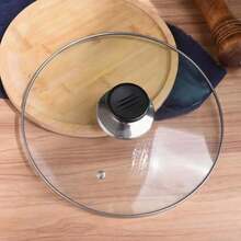 10pcs/20pcs/5pcs Universal Plastic Glass Pot Knob Lid Handle, Stainless Steel Lid Knob, Heat-Resistant Glass Lid Holder, Kitchen Accessories, Stainless Steel Replacement Knob Lid, Durable Black Rubber Handle - Multicolor - View 9