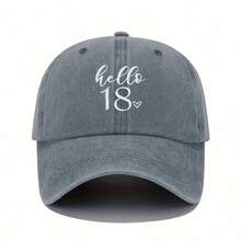 Autumn/Winter Unisex Baseball Cap, Casual Versatile Golf Hat, Large Head Circumference