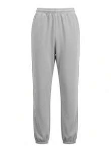 Damen Lässig 2-teiliges Trainingsanzug Set - Kapuzensweatshirt und Jogginghose Lässig outfit, geeignet für Herbst/Winter - Grau - Übersicht 2