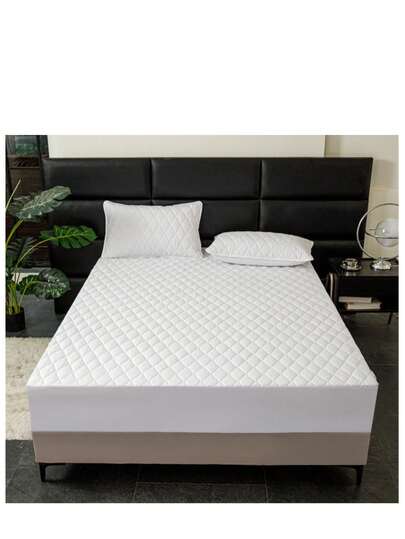 Protector Cubre Colchon Impermeable Matrimonial Con fundas Para Almohada 200x135x30 cm