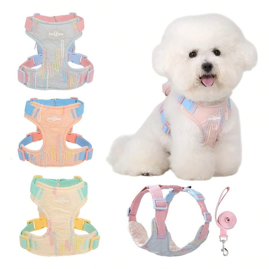 UNA MASCOTA Pet Harnesses - Blue - View 1