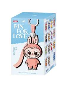 Pop Mart Labubu THE MONSTERS Pin For Love Series (N-Z) - Vinyl Pendant Keychain Decorative Doll 1 Single Blind Box (N-Z) Authentic Halloween Collection - Multicolor - View 9