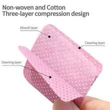 1000/400pcs Gel Nail Polish Remover Wipes Cleaner Nail Remover Lint Free Wipes Cleaner Paper Pad Wholesale Makeup Tools, Cleaner, Nail Art, Nail Polish Remover, Lint Free Wipes, Cleaner, Paper Pad