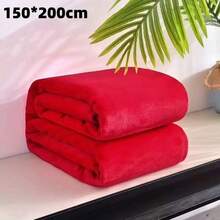 Cobertor de Floco de Neve/Árvore de Natal, Material de Flanela Vermelha, Cobertor Quente para Casa, Cobertor Confortável, Cobertor de Sofá, Cobertor para Dormir, Cobertor para Ar-Condicionado. Objeto Preguiçoso, Festa de Primavera, Outono e Inverno. Presentes de Natal, Enviar para Amigos, Família, Colegas, Vizinhos. Atmosfera de Natal. Tecido Felpudo, Fácil de Cuidar, Macio e Quente. (Padrão/Estilo Aleatório, Entrega Aleatória)