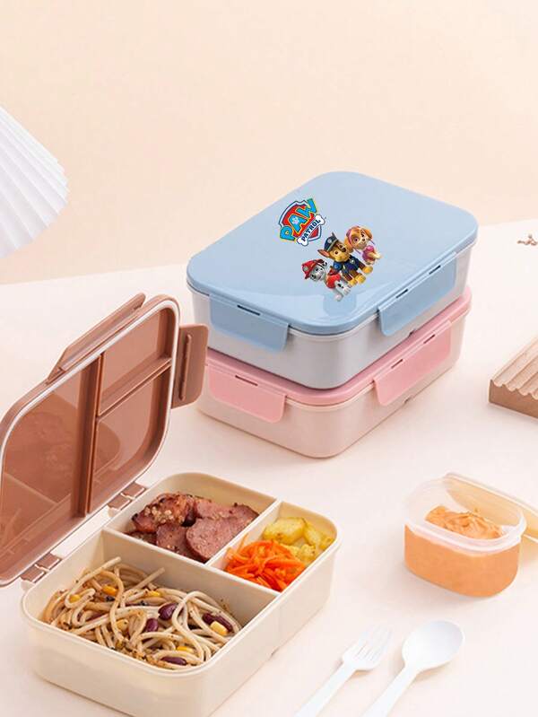 Paw Patrol 1Pc PAW Patrol Sports Lunch Box Cute Cartoon Characters Ryder Rubble Chase Skye Rocky Zuma For Outdoor Activities Camping, Driving, Birthday Gifts, Christmas Gifts, For Men And Women Fitness Enthusiasts (Product Parts Colors May Be Random)