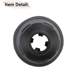 - Cubierta magntica para Parachoques Trasero de la Puerta de Carga, Compatible con Transit 2015, 2016, 2017, 2018, 2019, ao, reemplaza para BK3Z - 16758 - C - Negro - - Ver 6