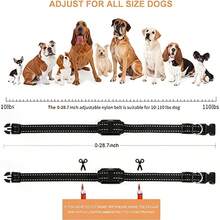 Dog Training Collar, Dog Shock Collar With Remote Range 2000FT, 3 Training Modes, Rechargeable Electric Shock Collar For 5-120lbs Small Medium Large Dogs - 黑色 - 查看 8