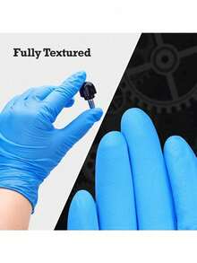 100 Pieces Of Multi-Functional Disposable Nitrile Gloves, Great Helpers For Cleaning And Cooking, Durable Design, Water And Oil Resistant, Suitable For Various Home Dining Scenarios. Home And Living New In